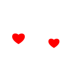 Message Effects Heart